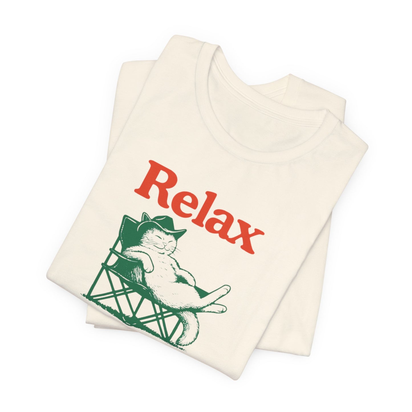 Relax Nothing Is Under Control Funny Cat T-shirt For Cat Lovers - Unisex Cat T-Shirt