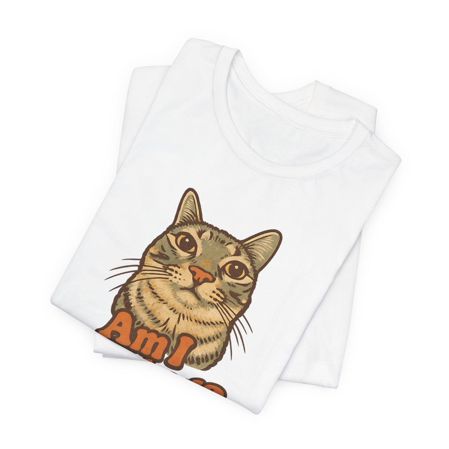 Am I Cooked Funny Cat T-shirt - Unisex Cat T-shirt
