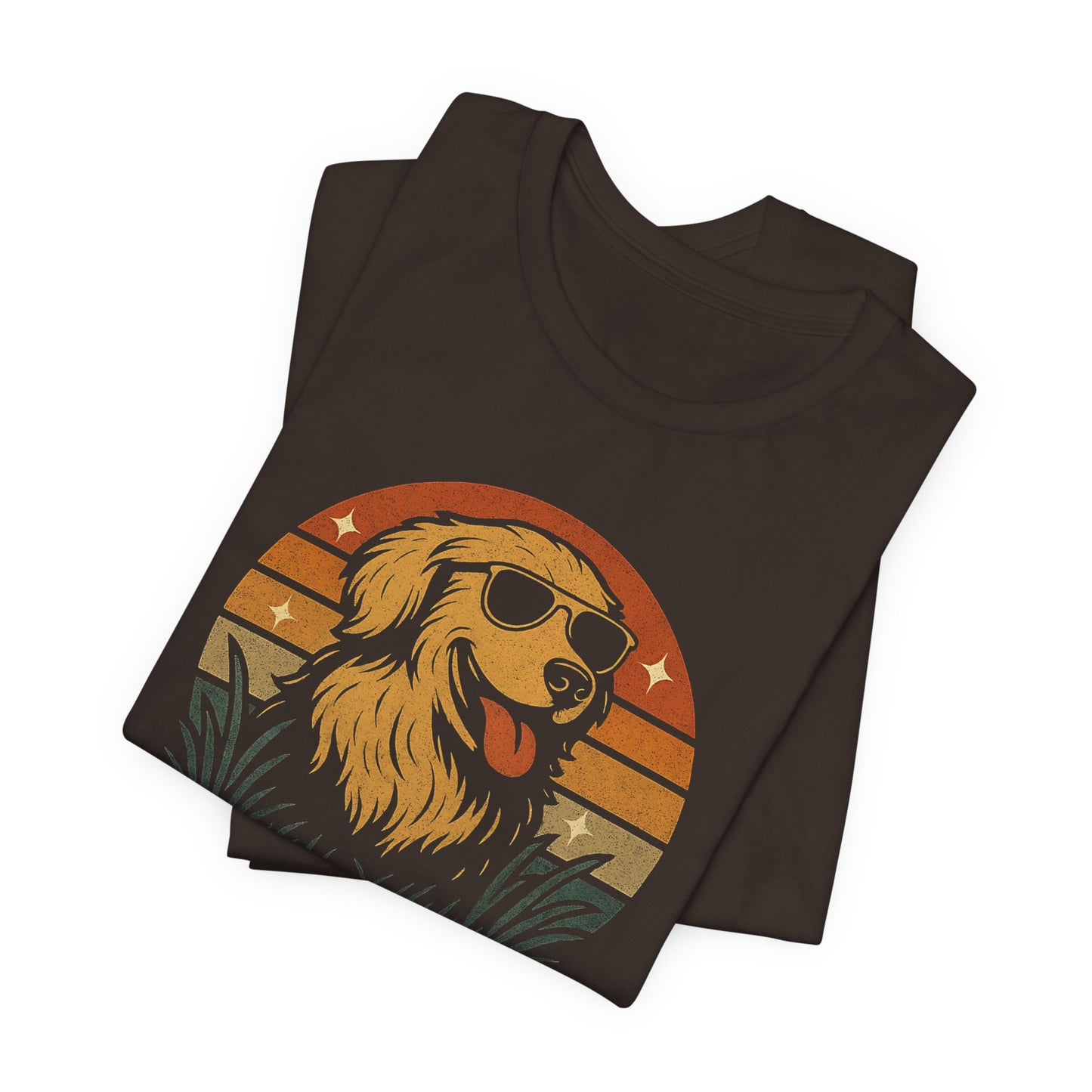 GOLDEN DAD Golden Retriever Tee For Golden Retriever Dads - Unisex Dog T-Shirt
