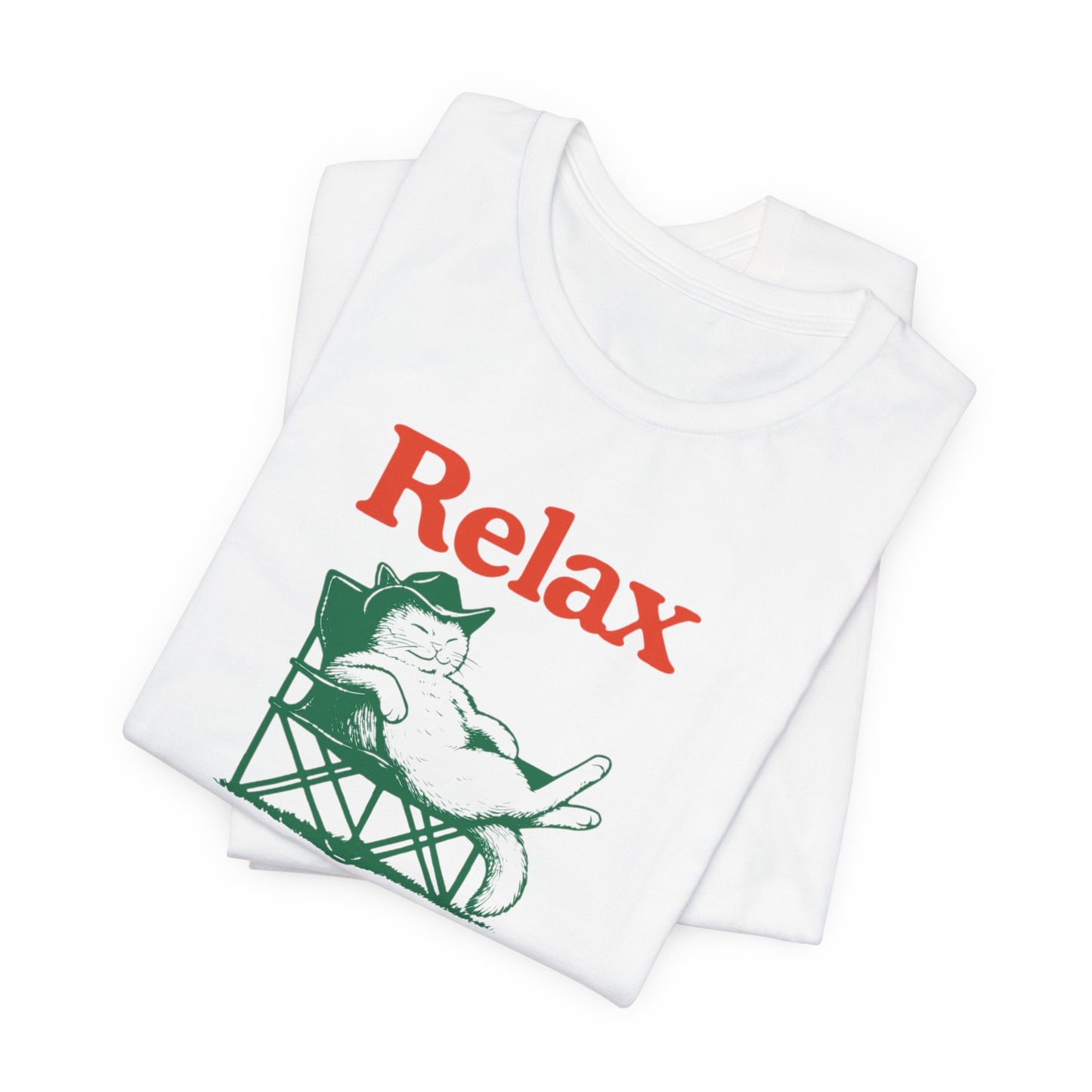 Relax Nothing Is Under Control Funny Cat T-shirt For Cat Lovers - Unisex Cat T-Shirt