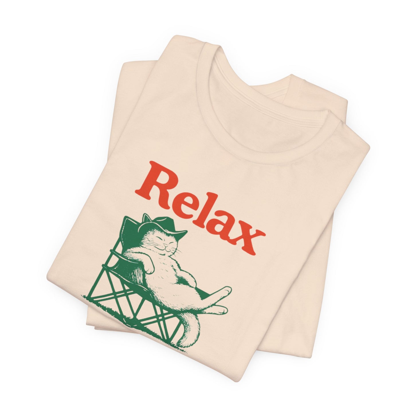 Relax Nothing Is Under Control Funny Cat T-shirt For Cat Lovers - Unisex Cat T-Shirt