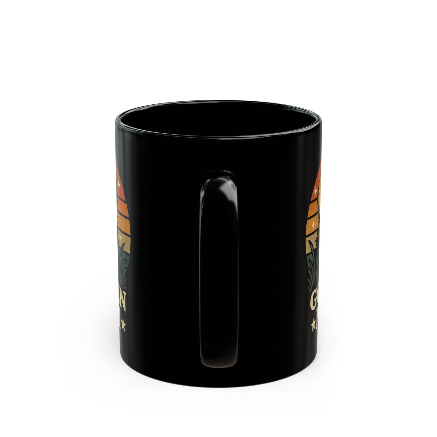 Golden Retriever Mom Mug - 11oz Black Coffee Cup